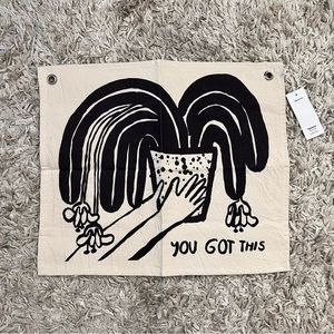 You Got This Art Cotton Fabric Tapestry